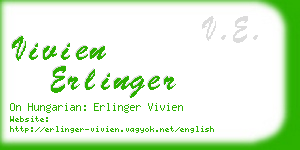 vivien erlinger business card